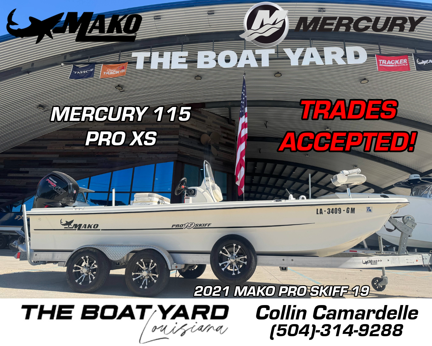 Used Mako Pro Skiff 19 CC 2021 for sale in Marrero, Louisiana