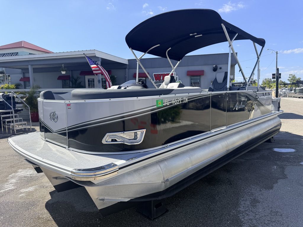 Used Avalon 2485 LSZ Quad Lounger Tri Toon High Performance 2023