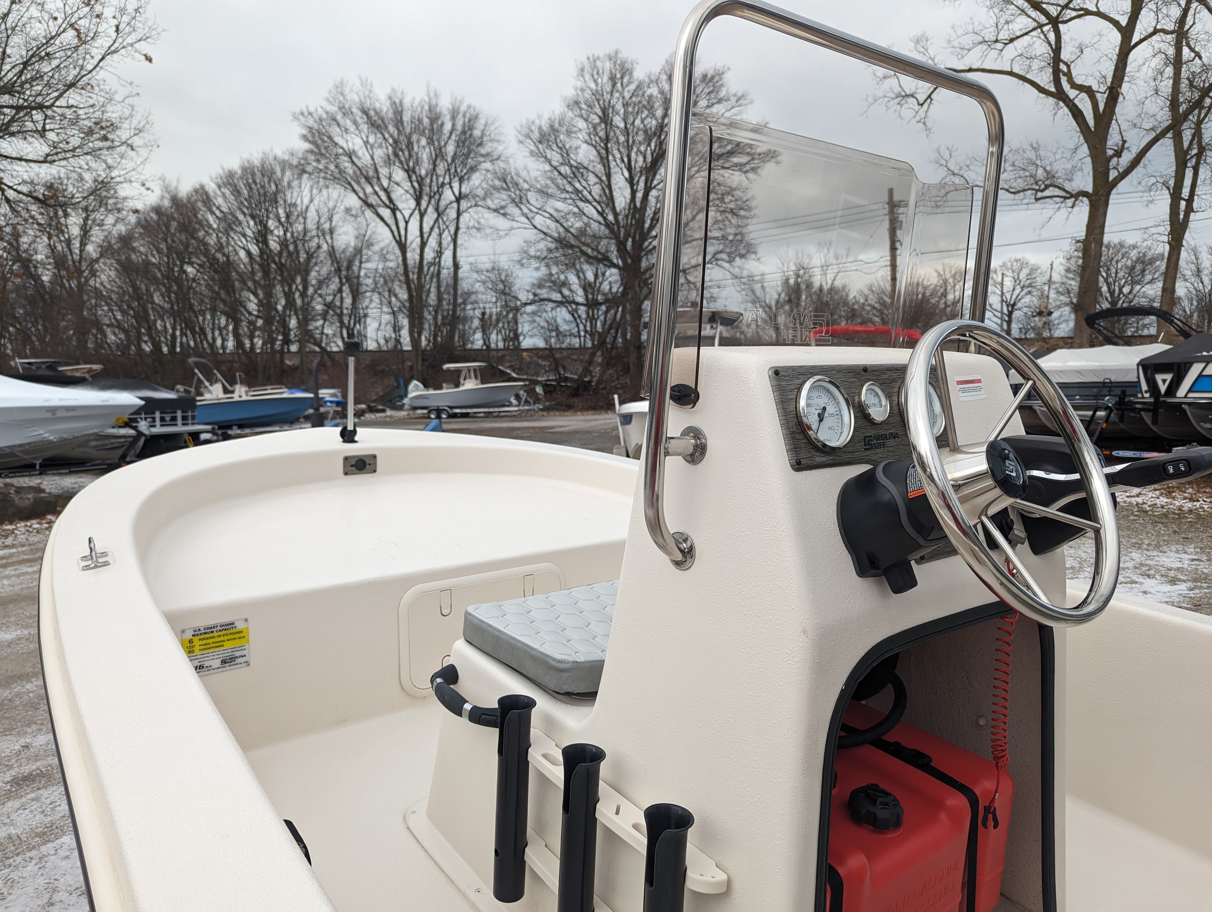 New Carolina Skiff E Series E16 JVX CC w 50 HP Suzuki Outboard