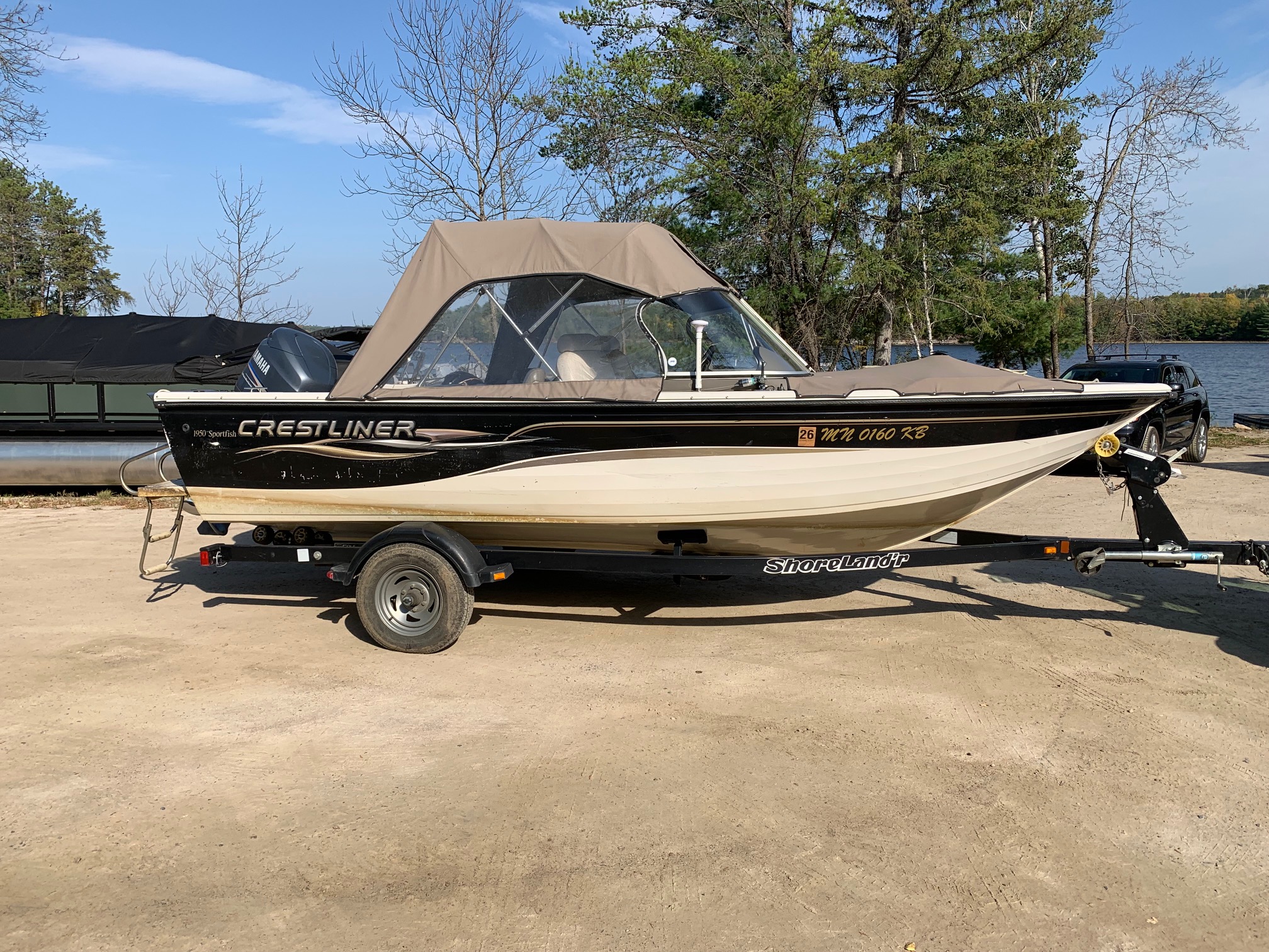 Used Crestliner 1950 Sportfish 2005 for sale in Crane Lake, Minnesota