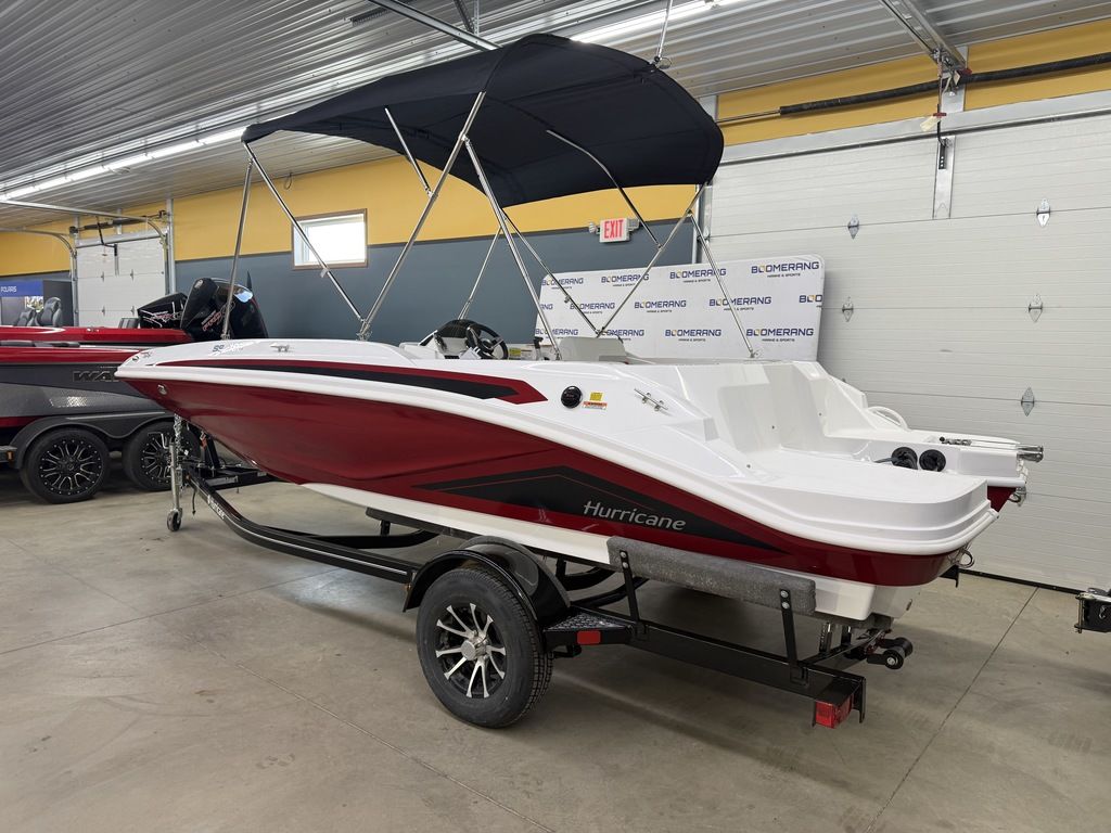 New Hurricane SunDeck Sport 185 OB w90 Suzuki 4S 2026 for sale in