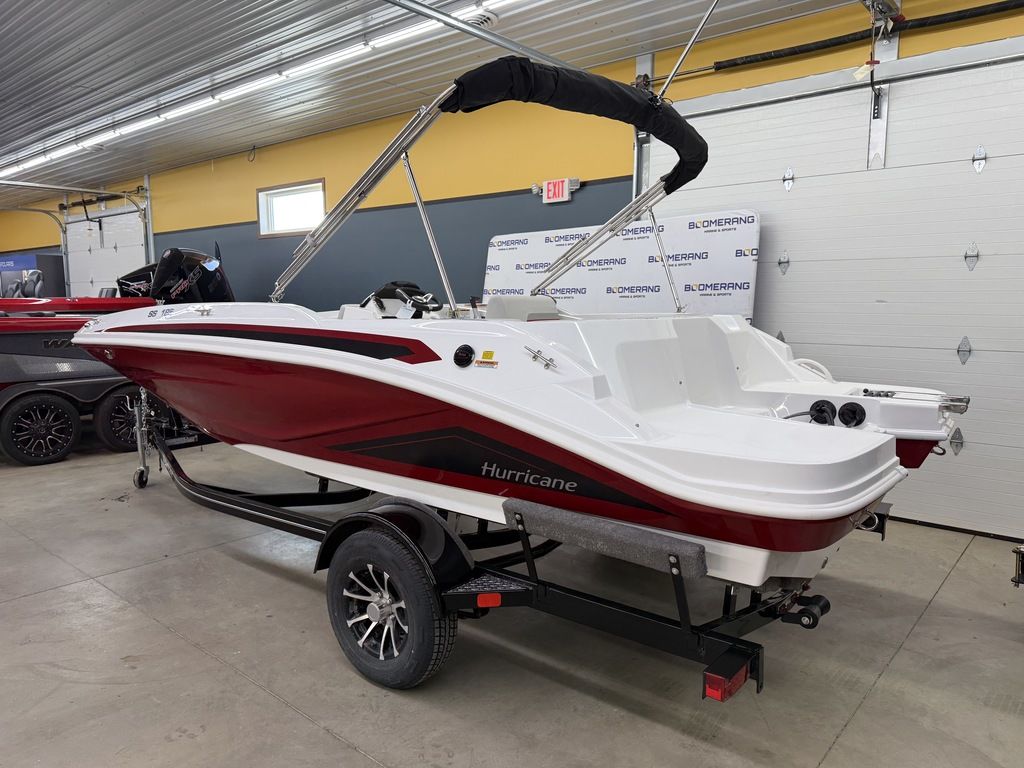 New Hurricane SunDeck Sport 185 OB w90 Suzuki 4S 2026 for sale in