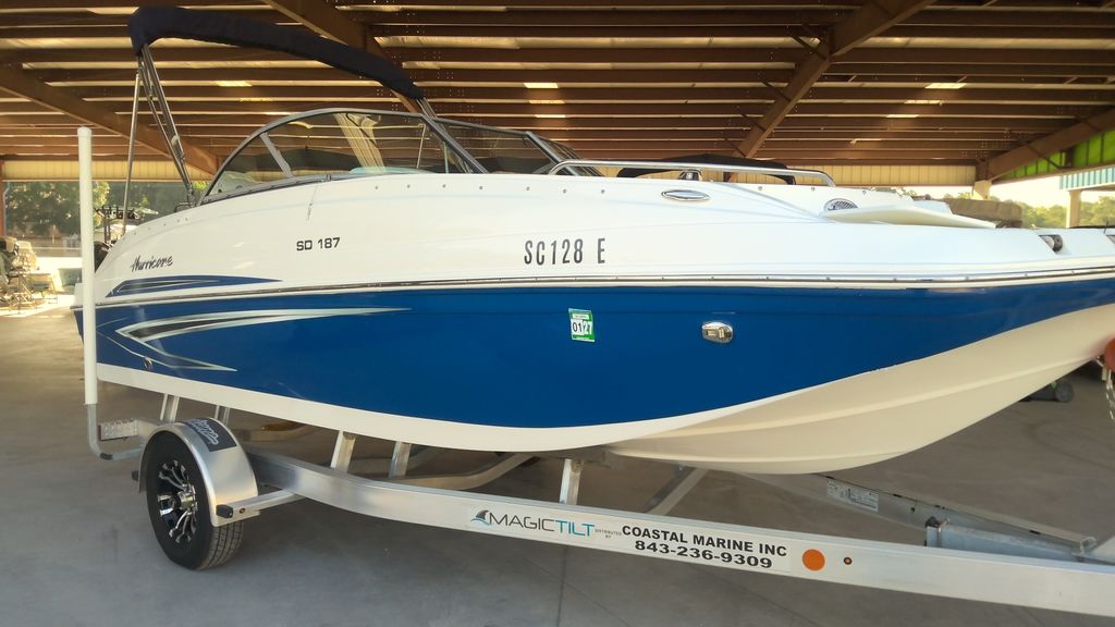 Used Hurricane SunDeck 187 OB 2023 for sale in Myrtle Beach, South