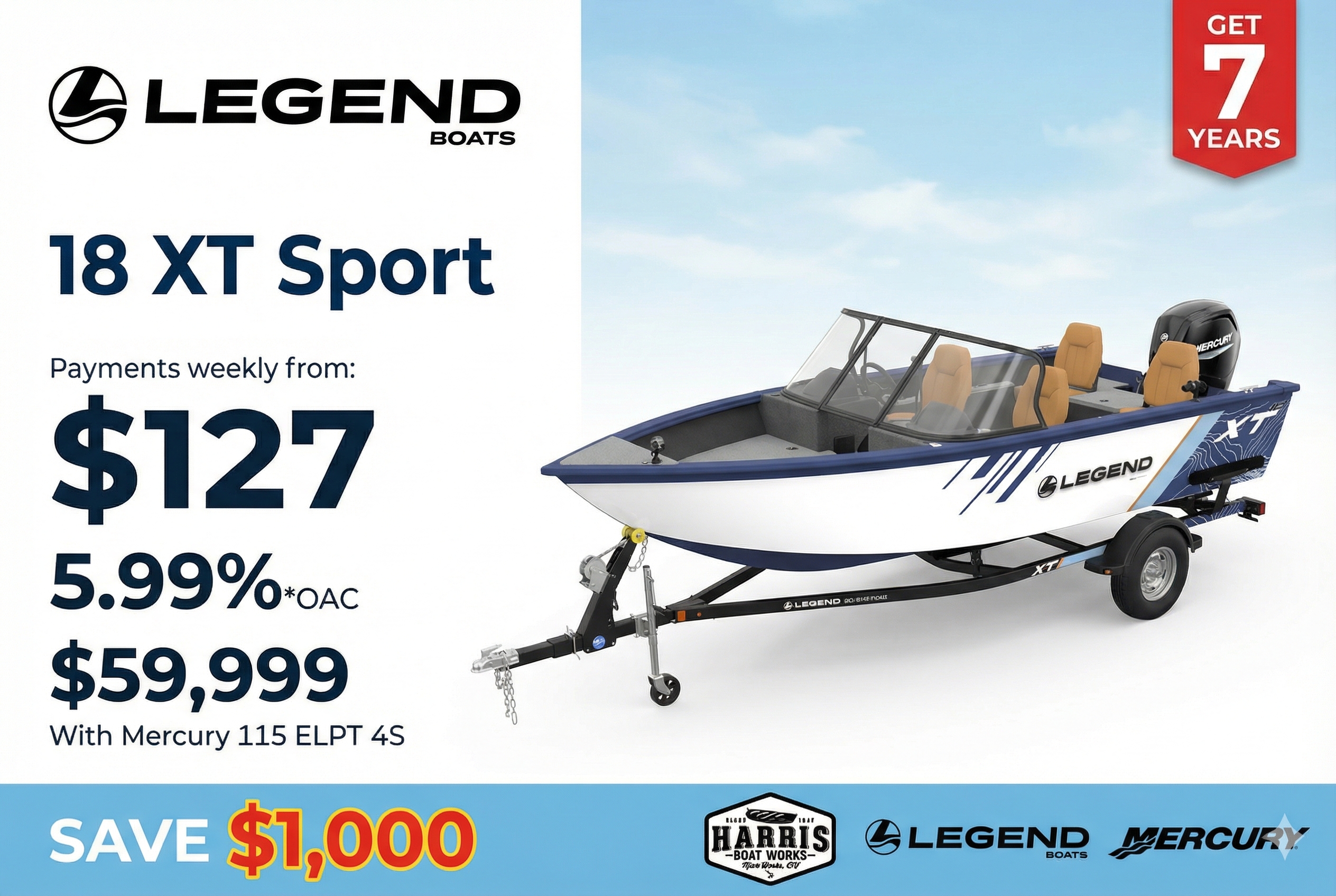New Legend 18 XTS 2026 for sale in Gores Landing, Ontario