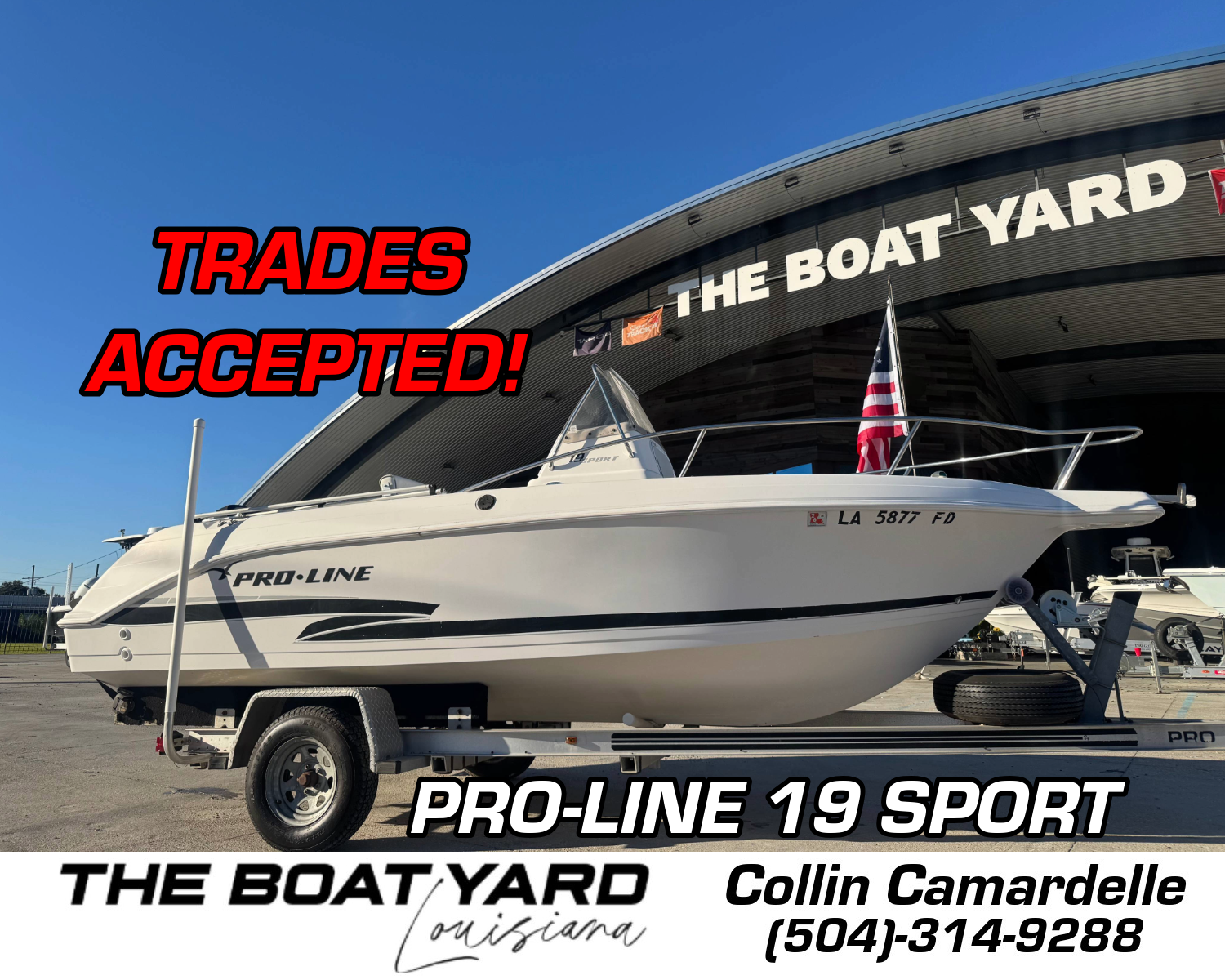 New ProLine 19 SPORT 2001 for sale in Marrero, Louisiana - Boatzon.com