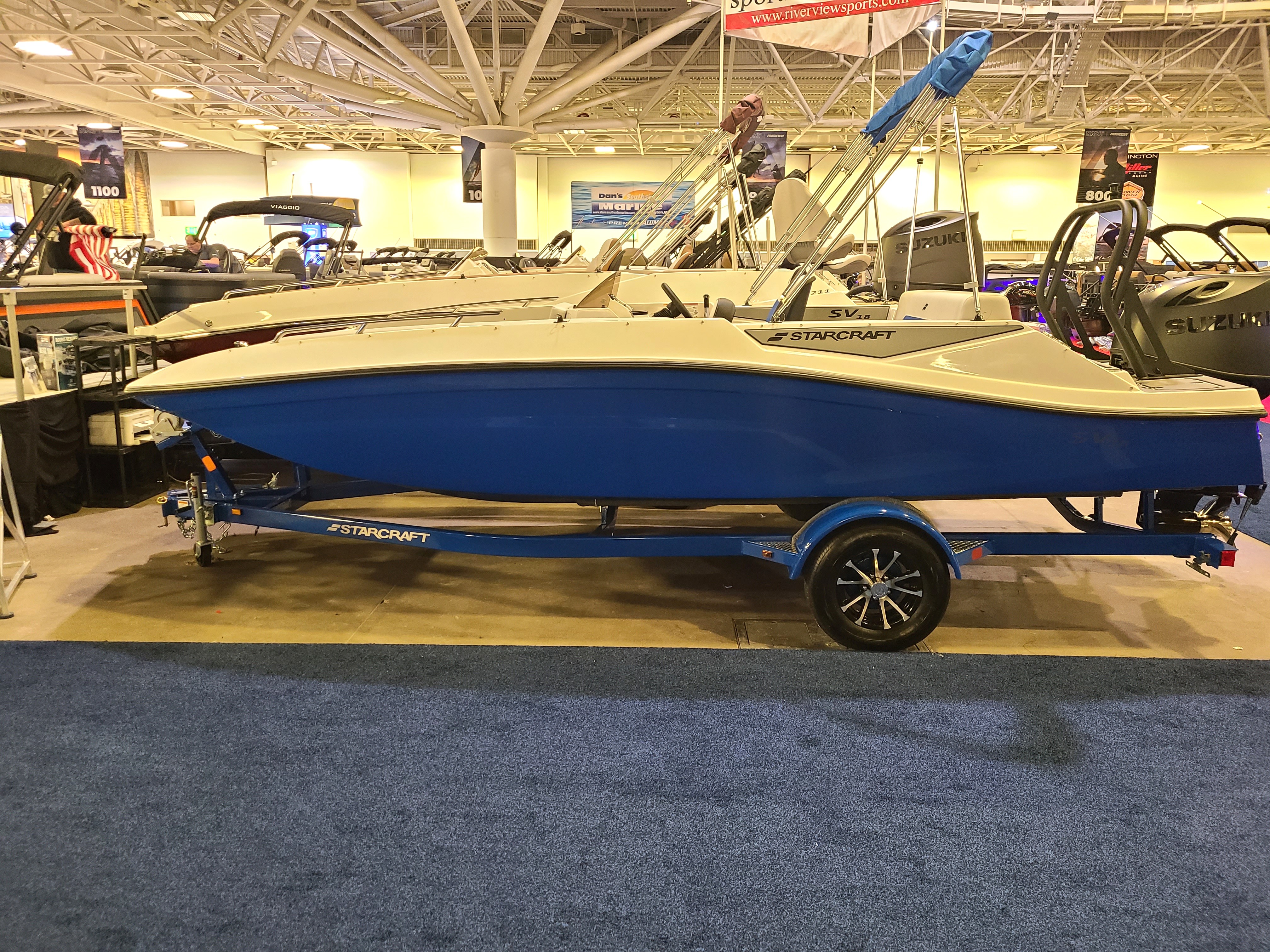 New Starcraft SV 18 OB With A 140HP Suzuki Motor 2026 for sale in