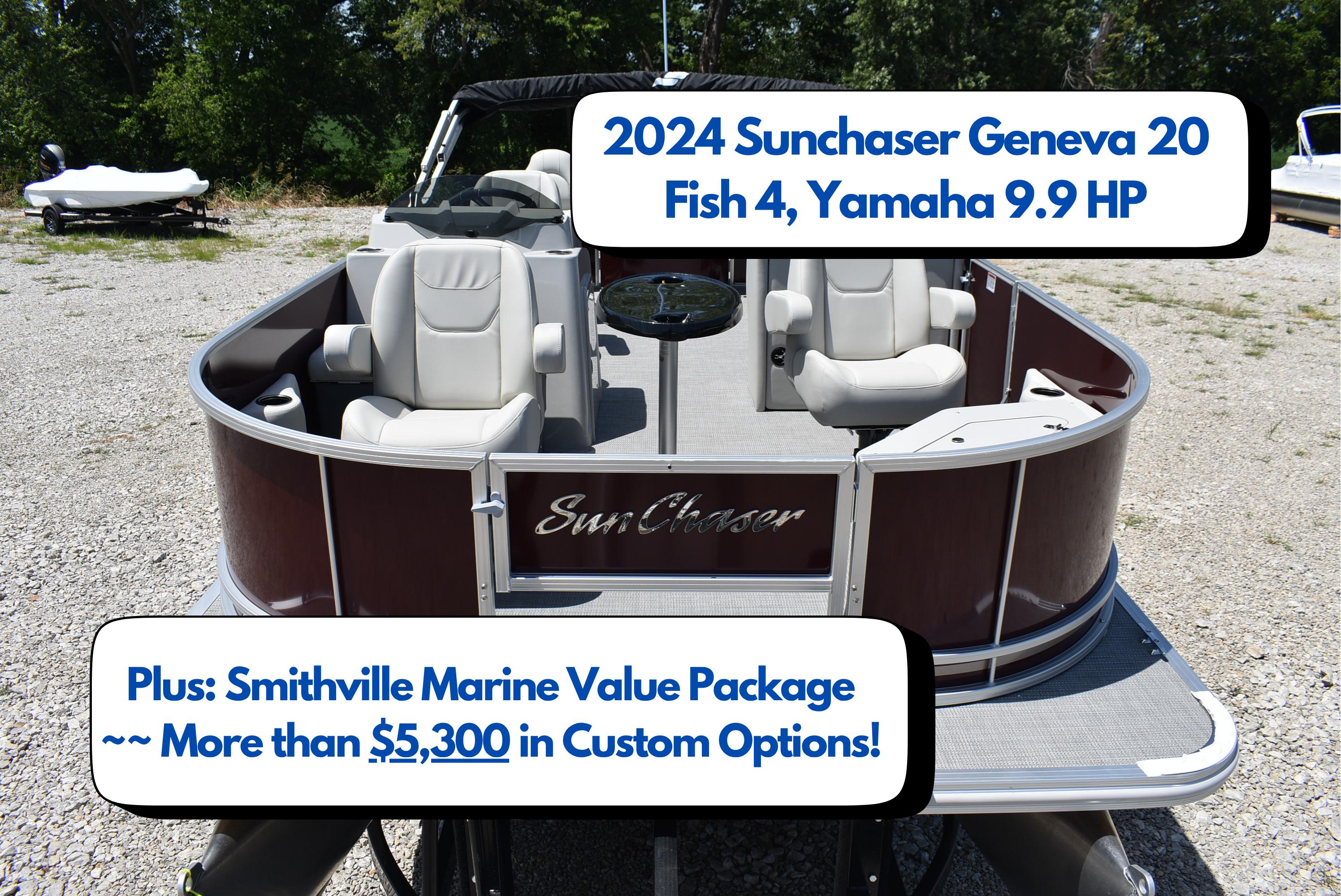New SunChaser Geneva 20 Fish 4 2024 for sale in Smithville