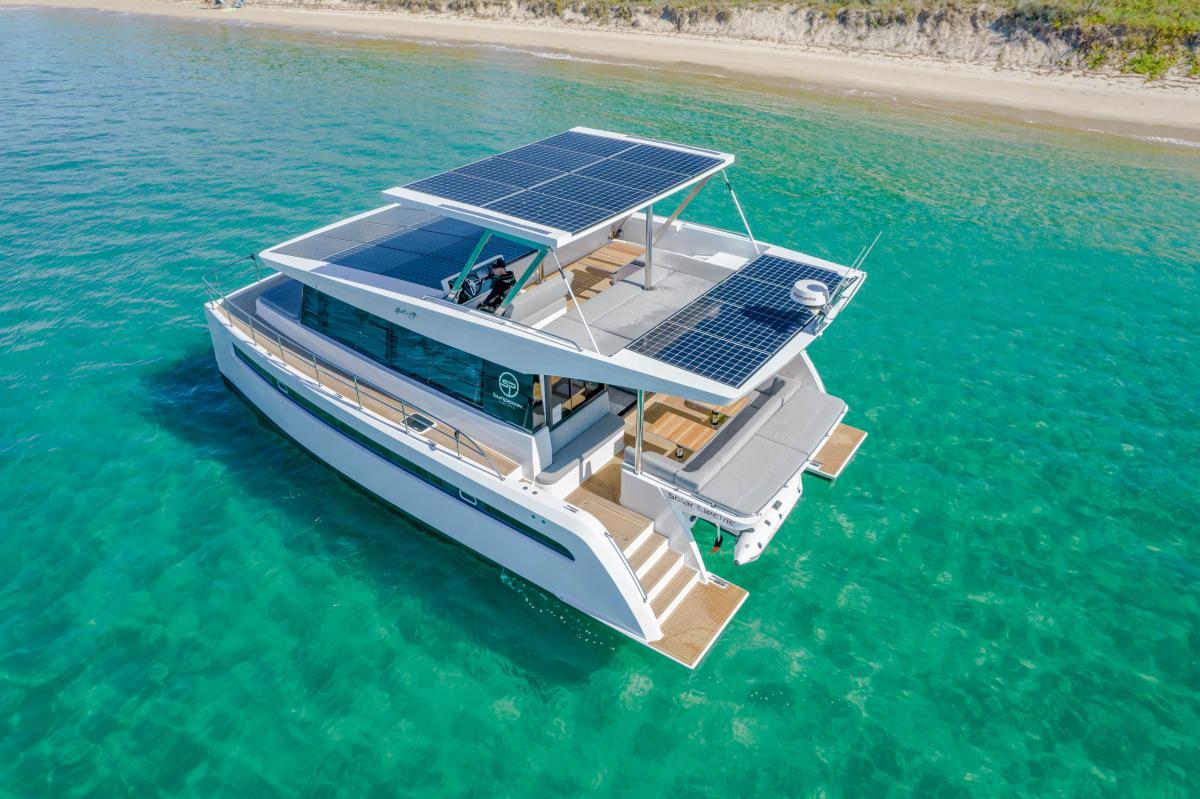 KAPTAIN SUNSHINE × SHIPS New Sunpower SolarE 44 VIP 2026 for sale in Stuart, Florida