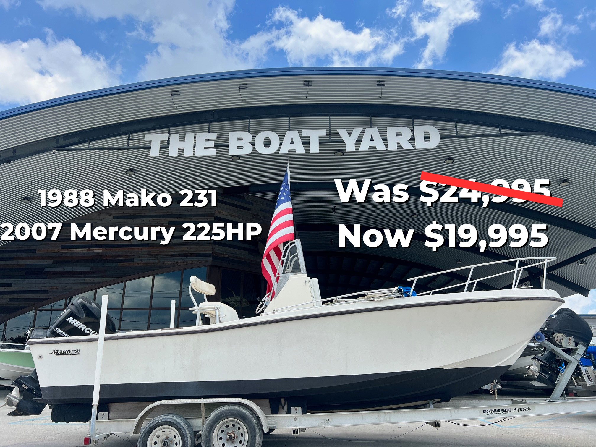 Used 1988 Mako 231 Center Console for sale in Marrero