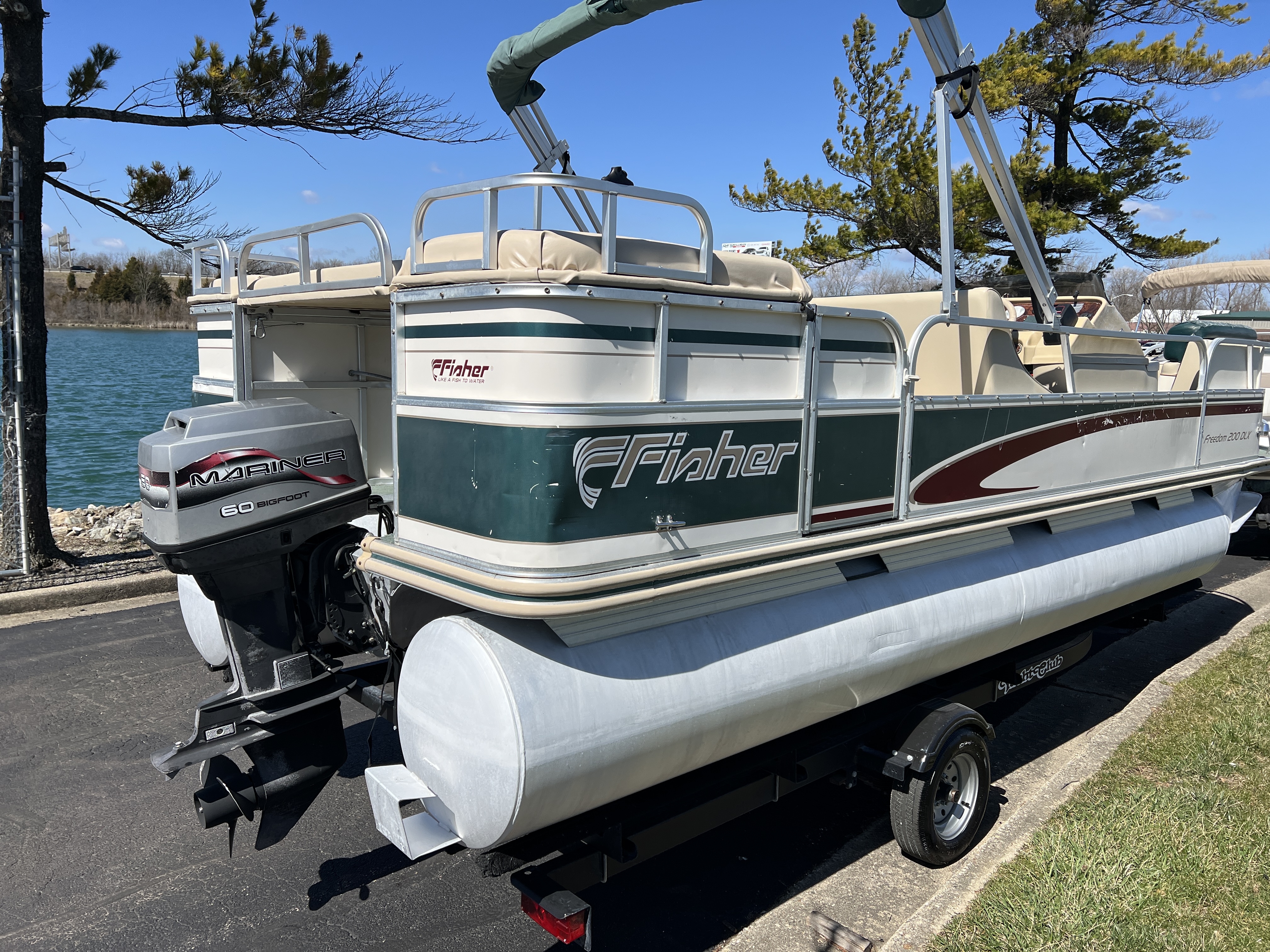 Fisher Pontoon Boats Fisher Pontoon Boat For Sale Waa2