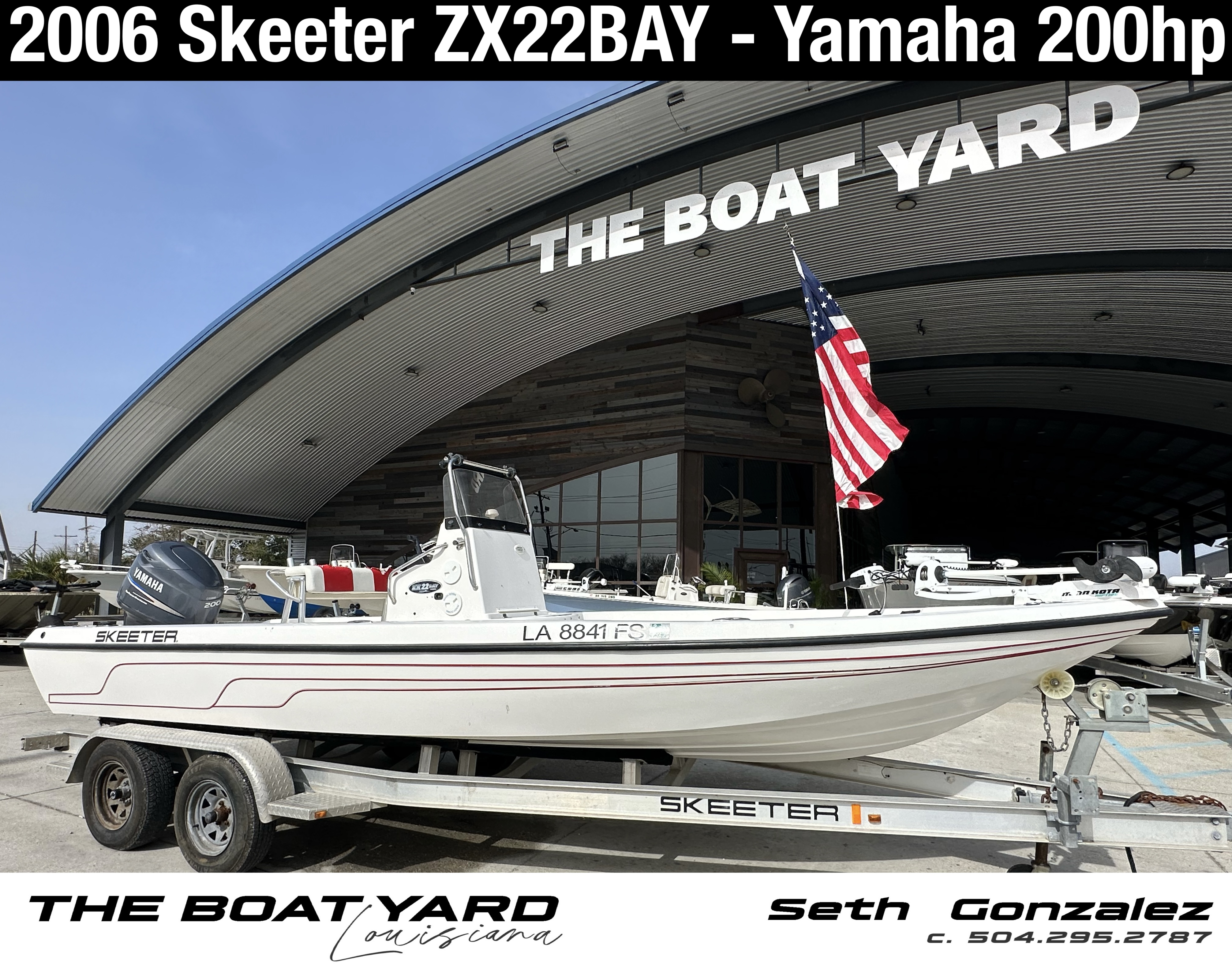 Used Skeeter ZX22BAY 2006 for sale in Marrero, Louisiana - Boatzon.com