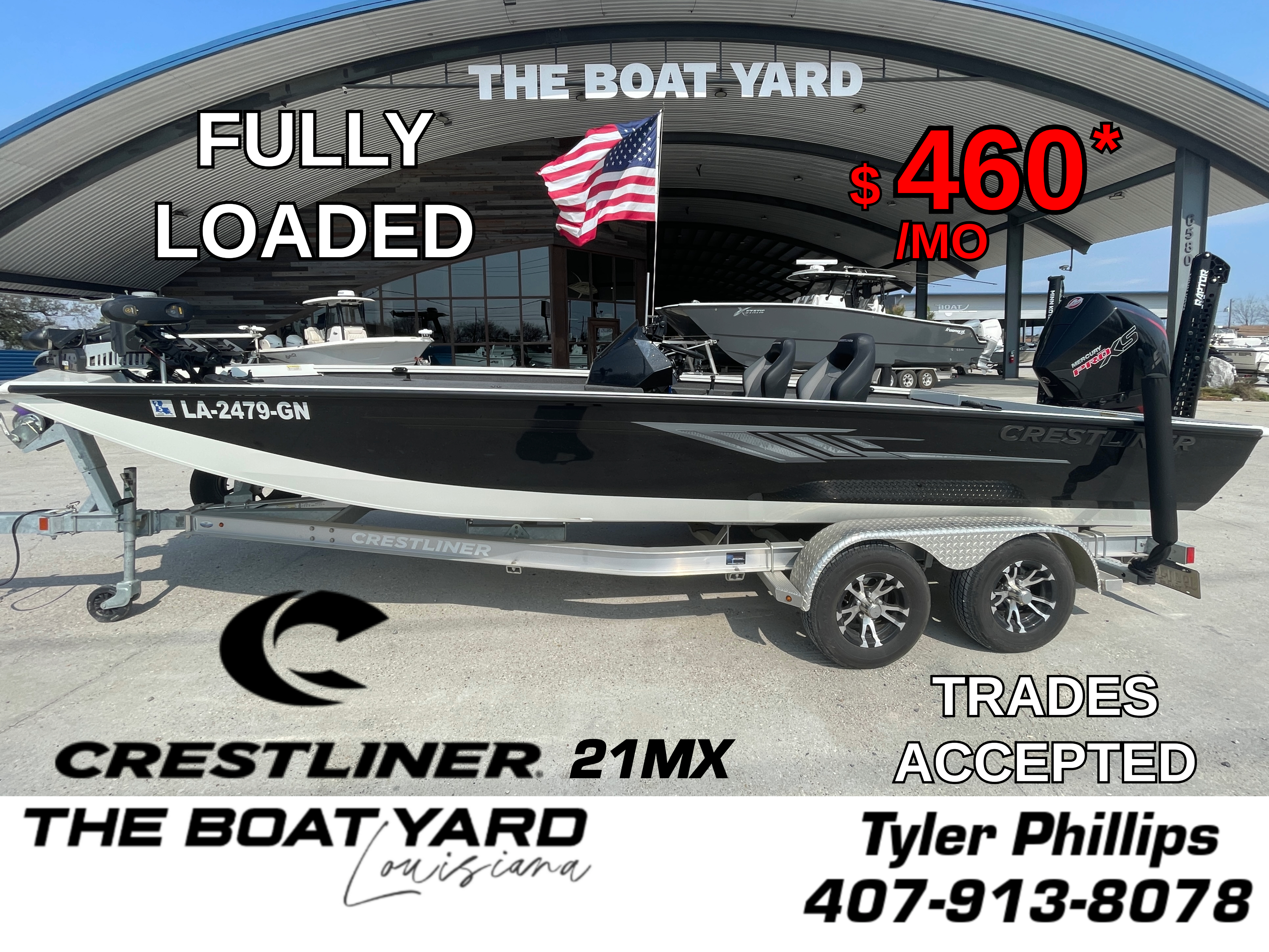 Used Crestliner 21MX 2021 for sale in Marrero, Louisiana - Boatzon.com