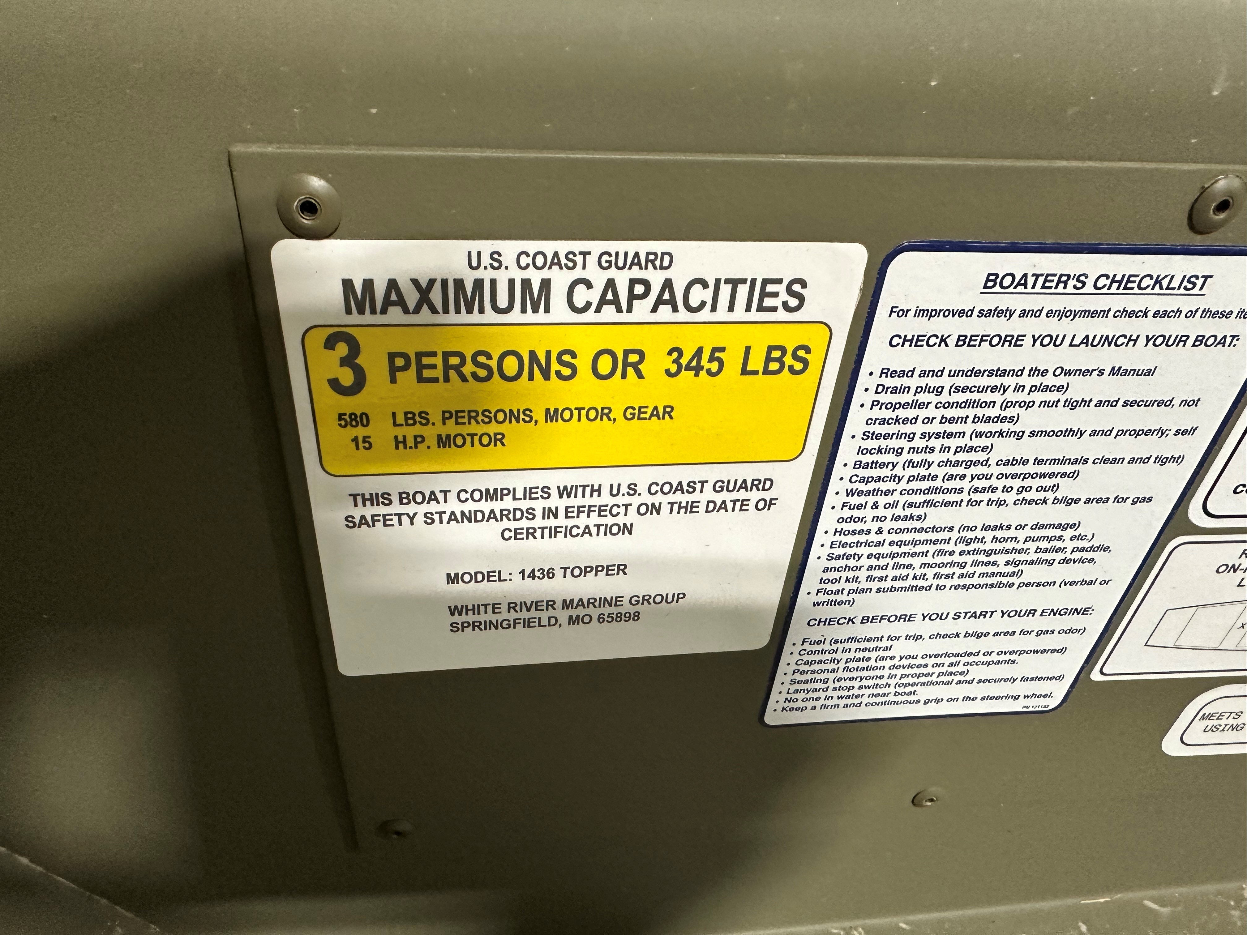 New 2025 Tracker Boats UTILITY 1436 for sale in watertown, South Dakota