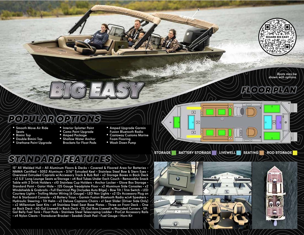 New 2026 SeaArk Easy 200 Suzuki DF200ATXSS for sale in