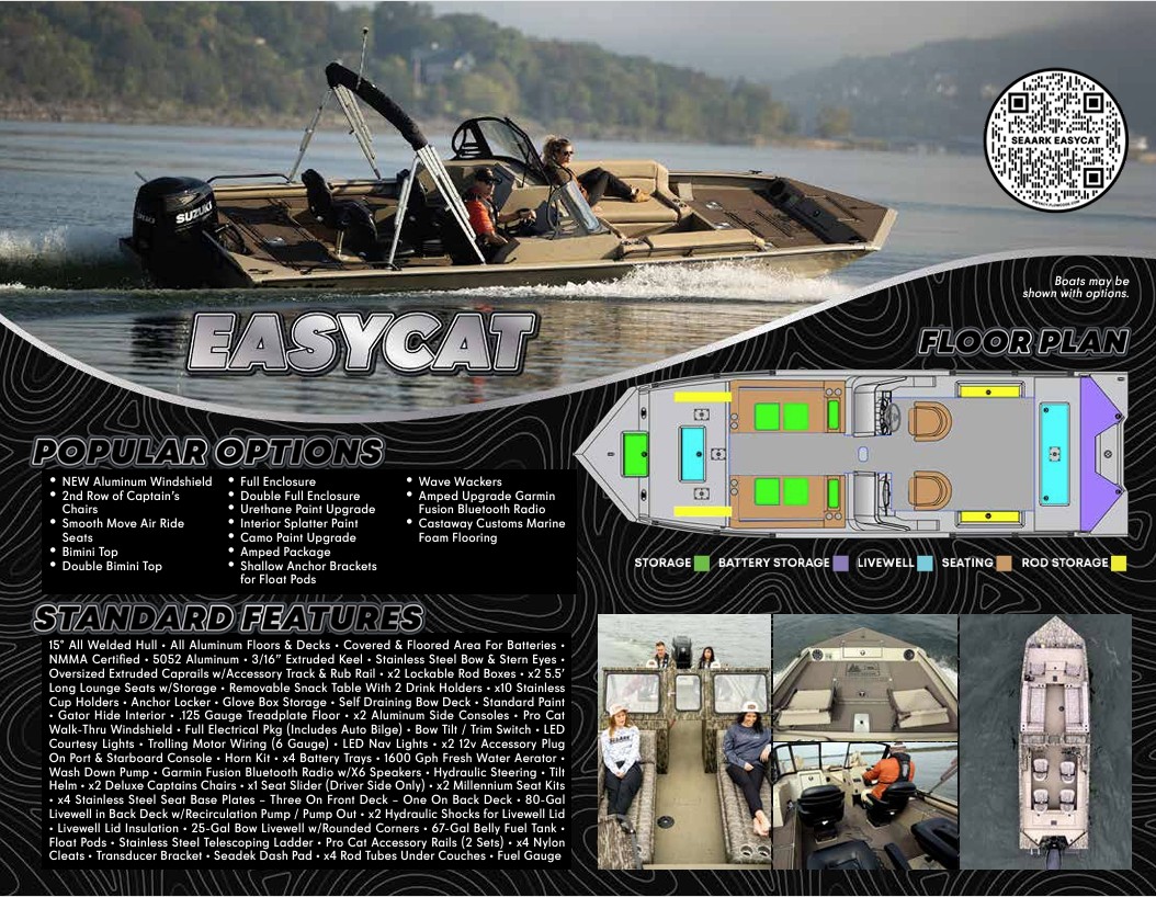 New 2026 SeaArk Easy Cat DF300ATXSS for sale in harrisonville