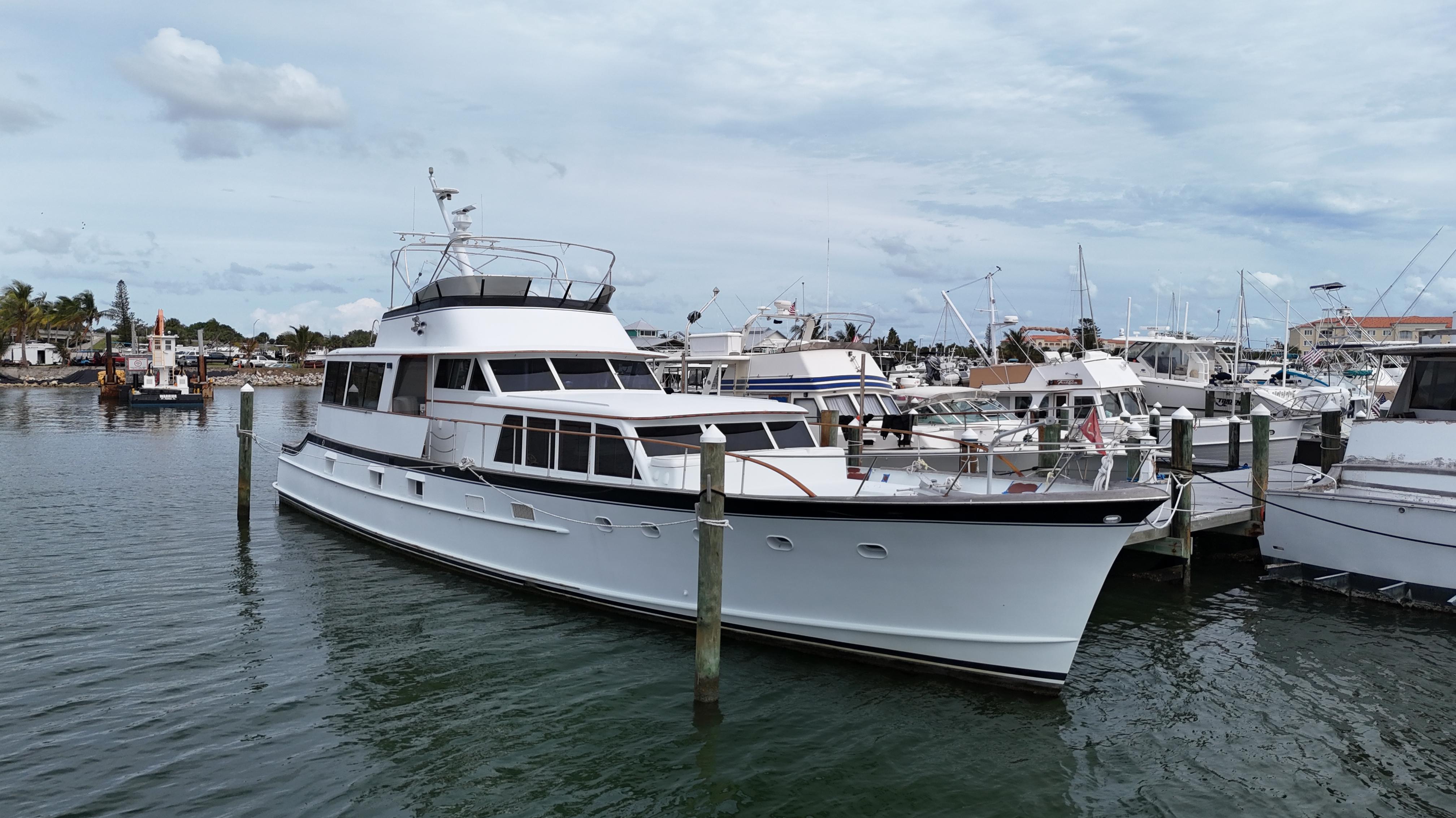 Used 1965 Burger 78. Cockpit Flybridge Motor Yacht for sale in dania