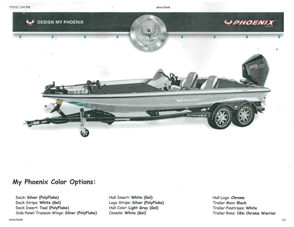 New Phoenix Bass Boats 819 ZXL 2026 for sale in Norwich