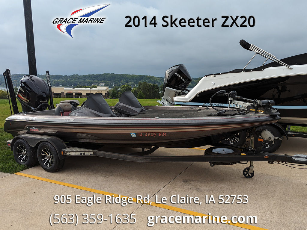 ベース Gack Used Skeeter ZX20 2014 for sale in Le Claire, Iowa - Boatzon.com