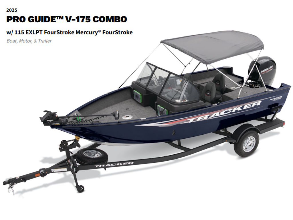 Rira&noaページ New Tracker® Boats PRO GUIDE V175 COMBO 2025 for sale in
