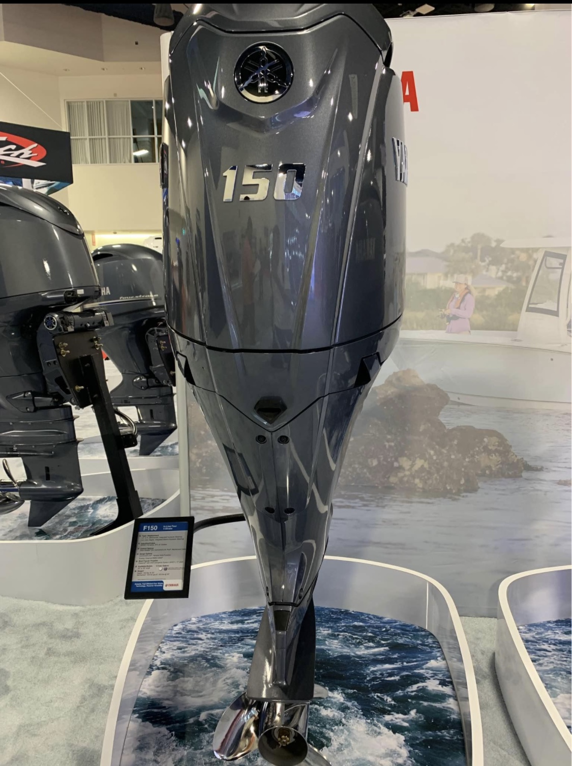 Used 150hp Yamaha engine 2020 sitting on 200hours for sale in arvada