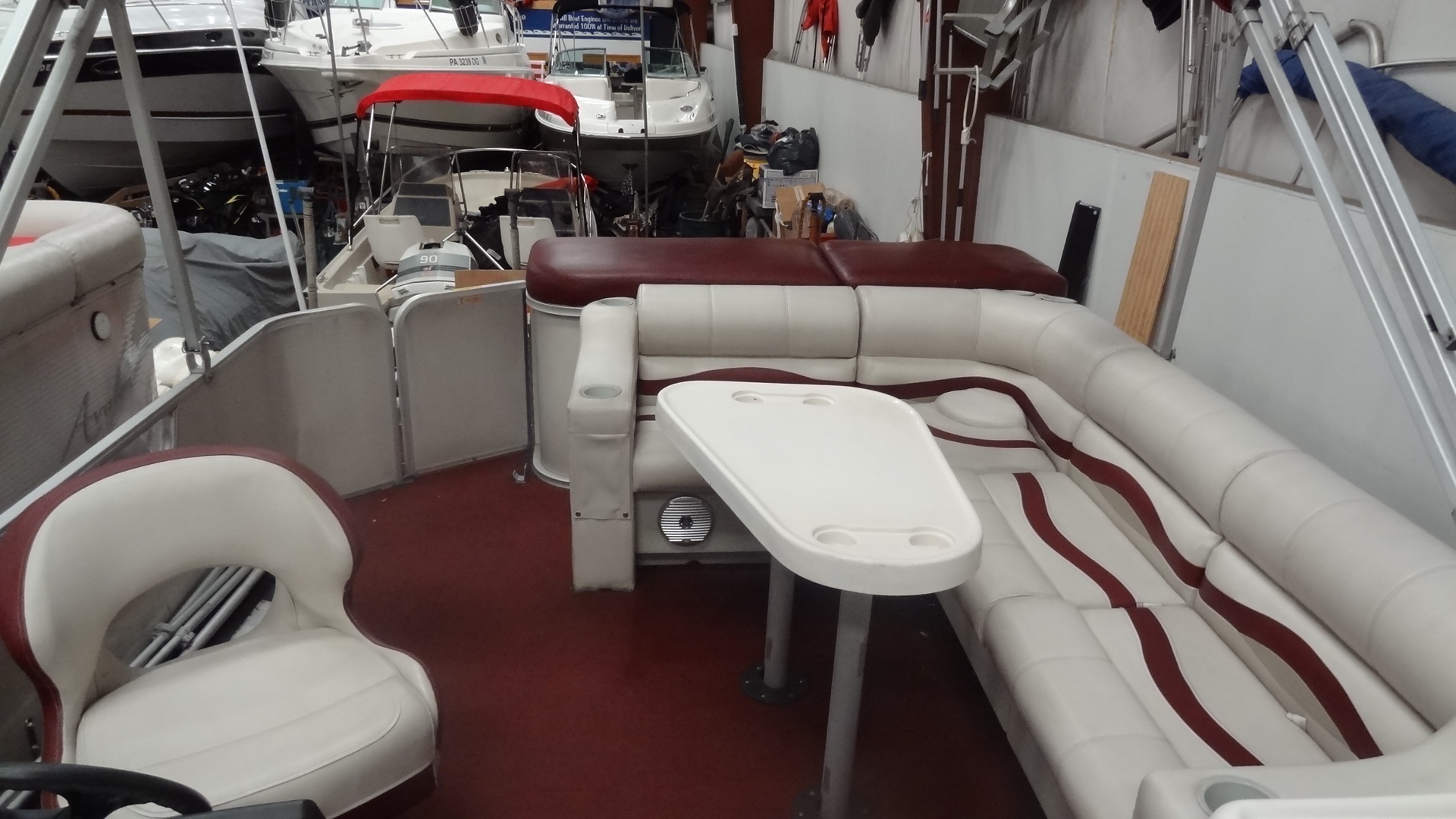 Used 1999 Godfrey Aqua Patio 240 FE for sale in pittsburgh