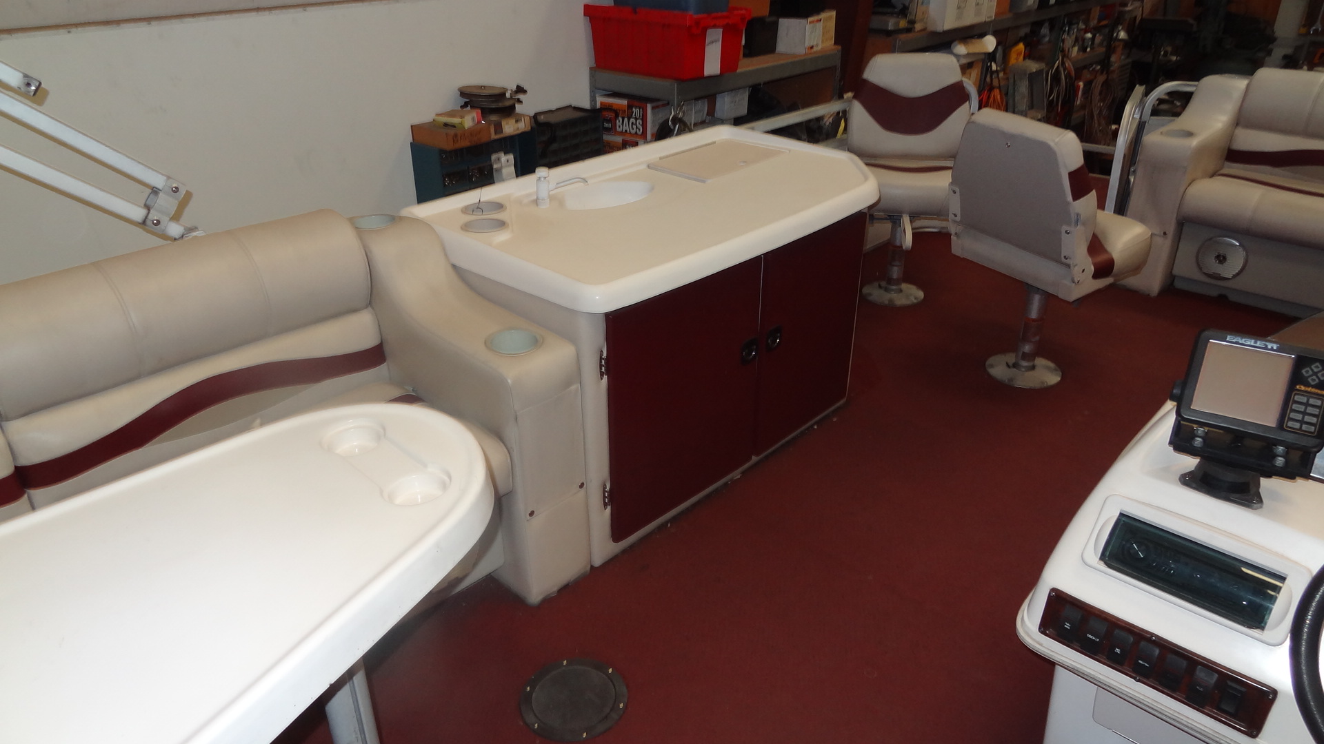 Used 1999 Godfrey Aqua Patio 240 FE for sale in pittsburgh