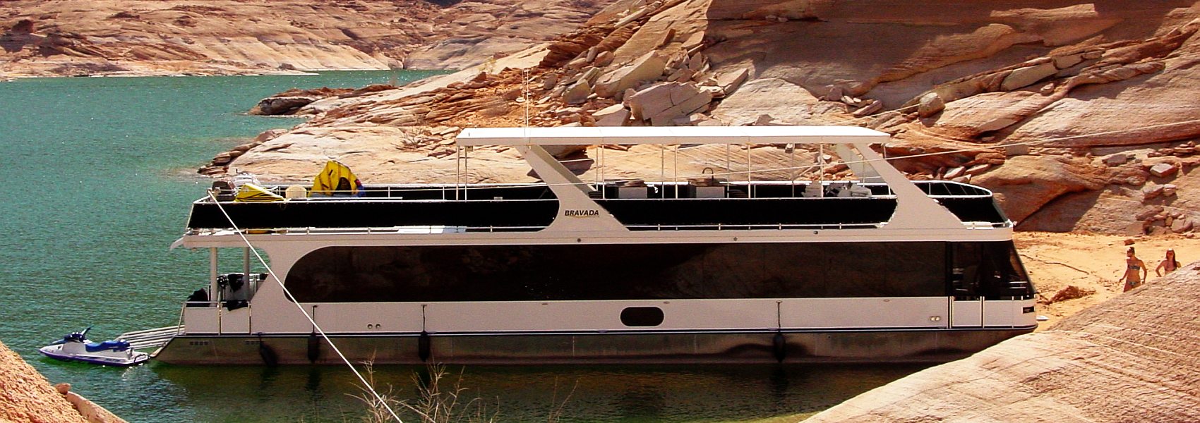 Used 2013 Bravada Tranquility 75x18 Houseboat at Lake Powell for sale