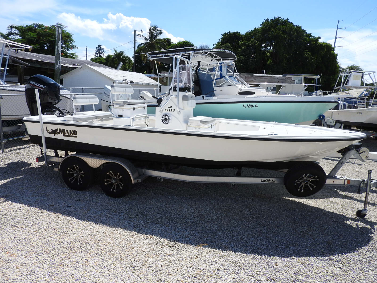 21 Lts Bass Pro Mako Boats Used 2019 Mako 21 LTS For Sale In Key