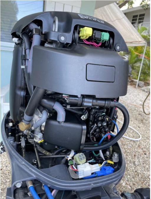 Used Used Yamaha 15HP 4Stroke Outboard Motor Engine for sale in new