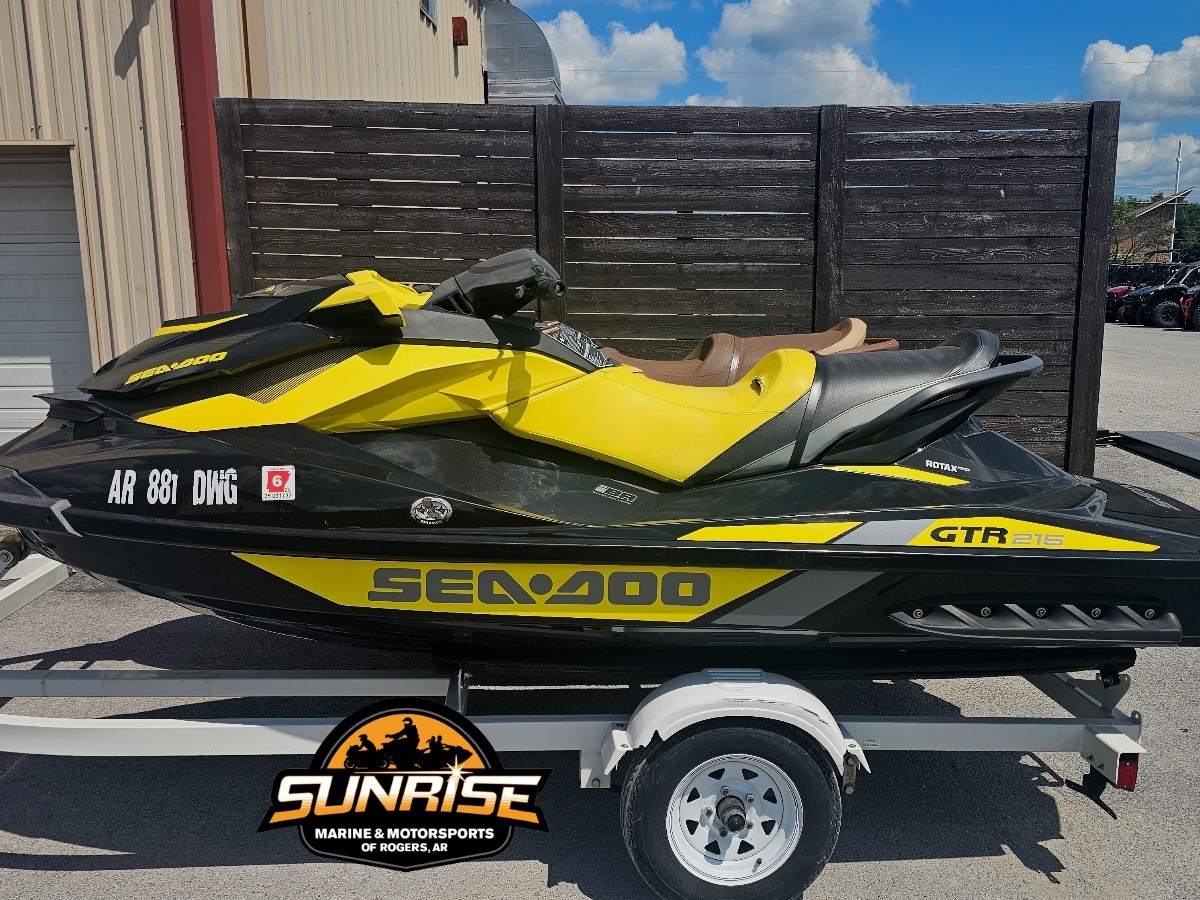 Used SeaDoo GTR 215 2016 for sale in Rogers, Arkansas
