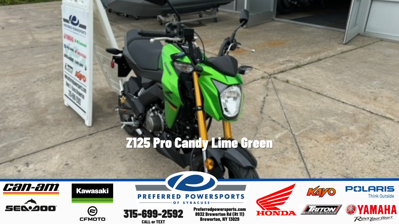 Z125PRO　 Kawasaki Introduces The Z125 Pro - Cycle News