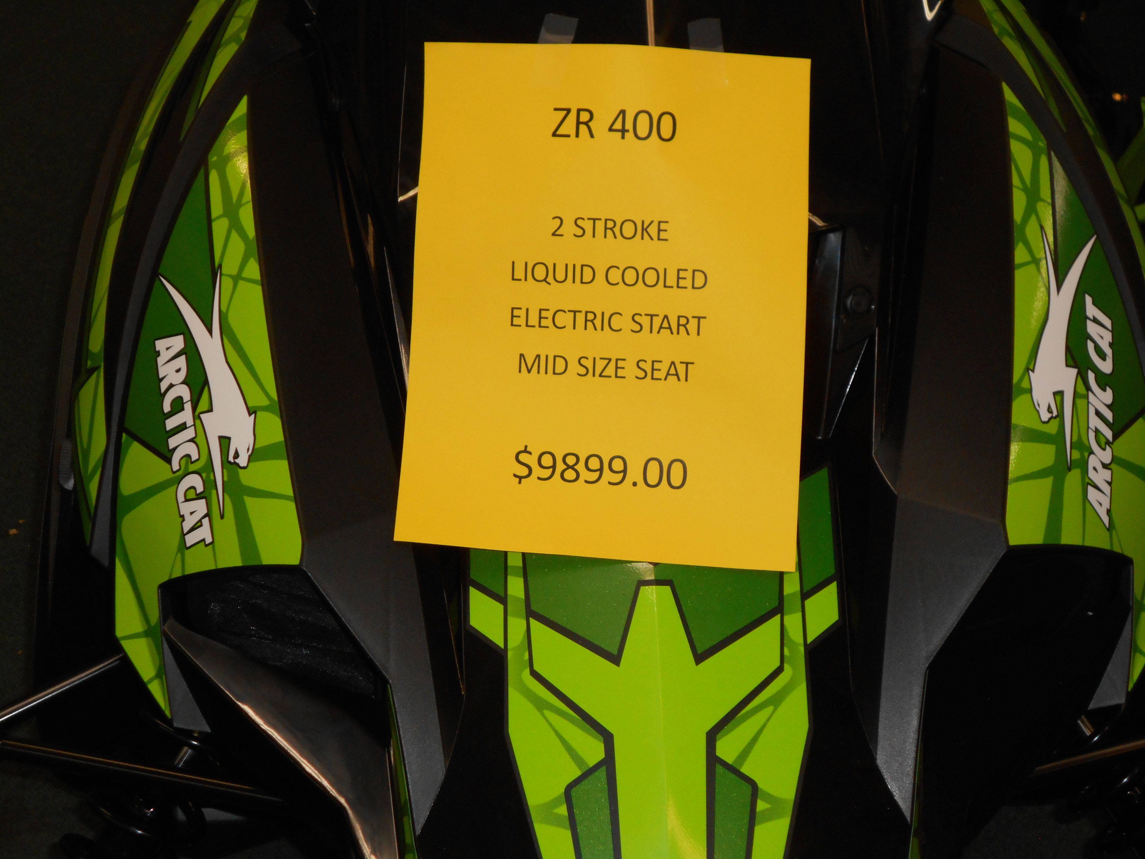 New Arctic Cat ZR 400 121 10 AMS ES 2025 for sale in Spicer