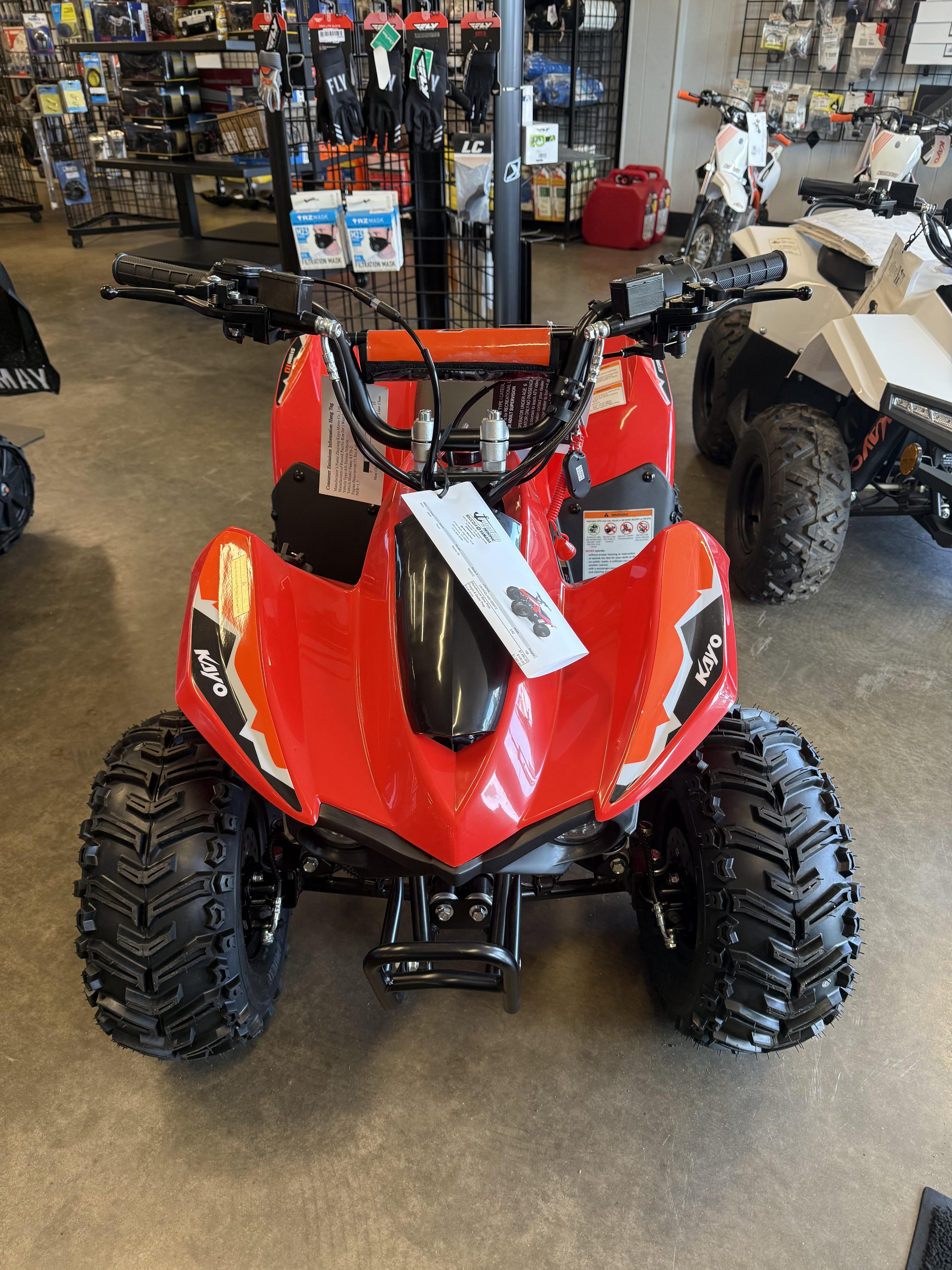 KAYO New 2021 Kayo Fox 70 Youth ATV | ATVs in Forest Lake MN | White