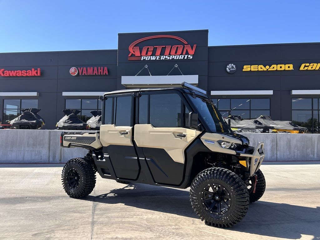 Used Can-Am® Defender MAX Limited HD10 Desert Tan Timeless Black