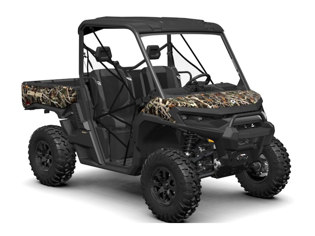 New Can-Am® Defender X mr with halfdoors HD11 Dark Wildland Camo