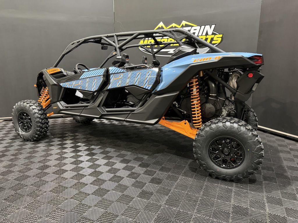 New Can-Am® Maverick X3 MAX RS Turbo Scandi Blue Orange Crush 2026