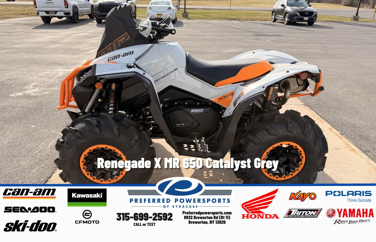 New CanAm Renegade X MR 650 Catalyst Grey 2026 for sale in