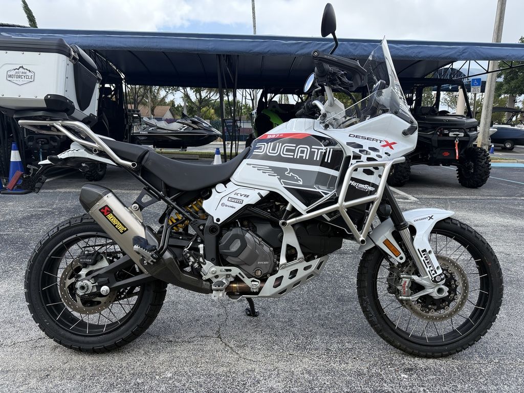 Used Ducati DesertX Star White Silk 2023 for sale in Pompano Beach