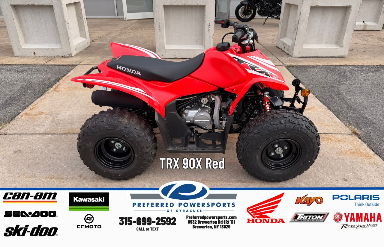New Honda TRX 90X Red 2026 for sale in Brewerton, New York
