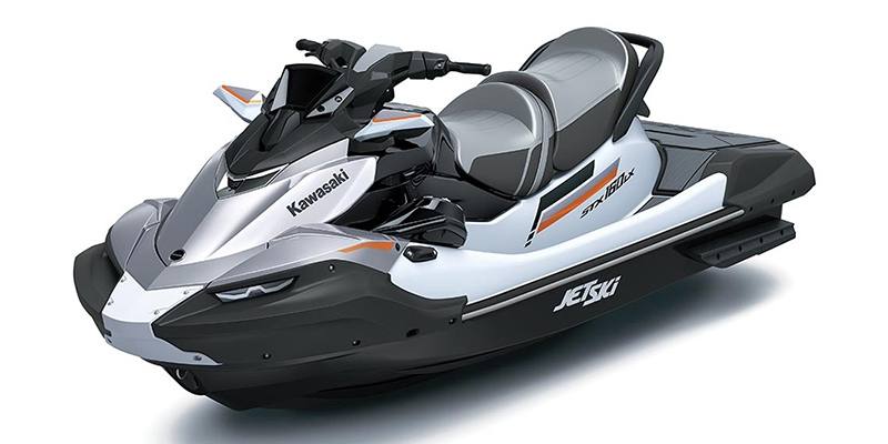 New Kawasaki STX 160LX Crystal WhiteMetallic Phantom Silver 2026