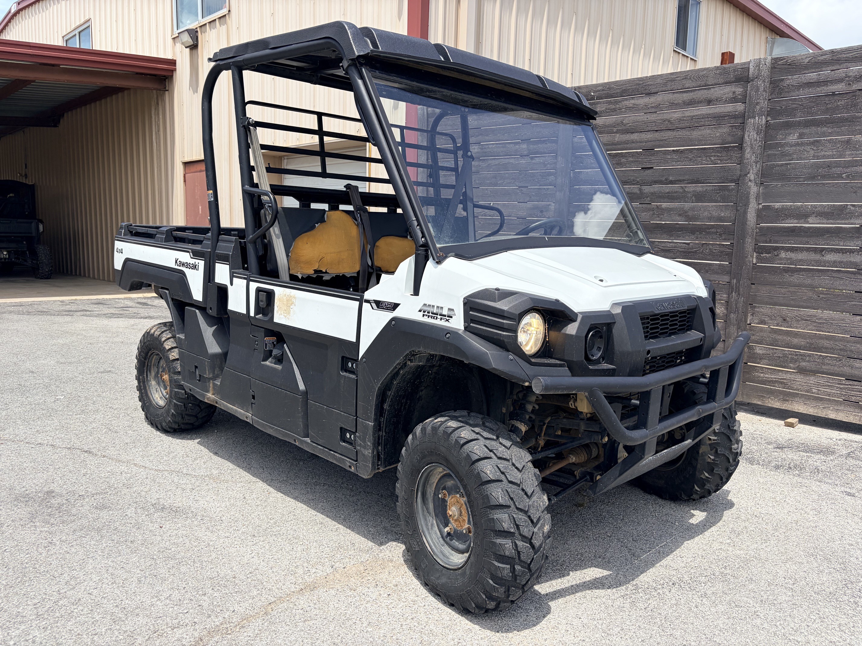 キプリスモルフォ 101mm Used Kawasaki Mule PROFX 2021 for sale in Rogers, Arkansas