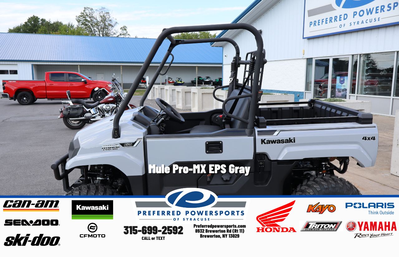 New Kawasaki Mule ProMX LE Gray 2027 for sale in Brewerton, New
