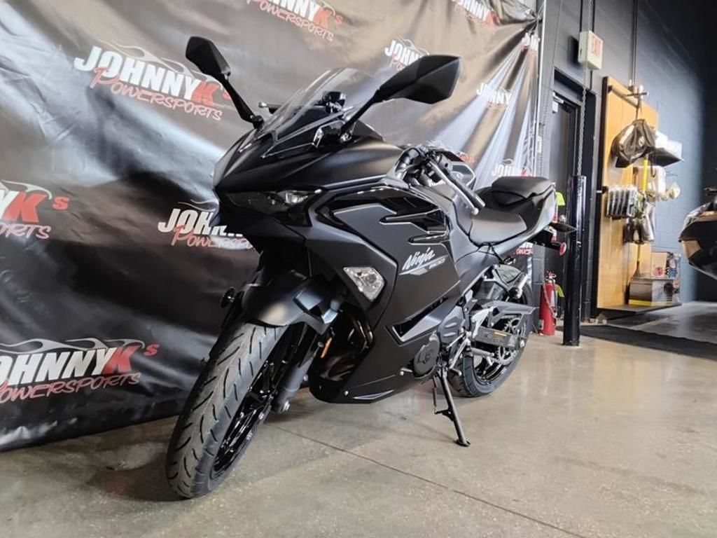 New Kawasaki Ninja 500 ABS Metallic Flat Spark Black 2026 for sale