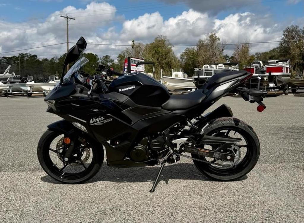 New Kawasaki Ninja 500 Metallic Flat Spark Black 2026 for sale in