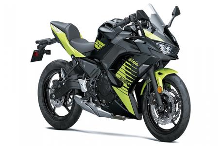 New Kawasaki Ninja 650 ABS Metallic Yellowish GreenMetallic Spark