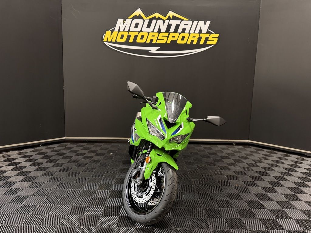 New Kawasaki Ninja 500 ABS Metallic Matte Twilight Blue 2026