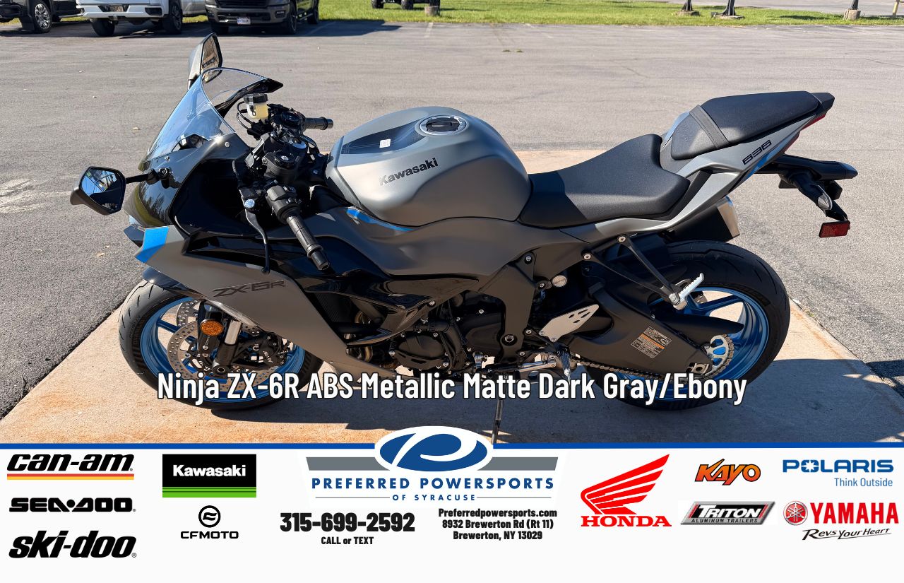 matti626 New Kawasaki Ninja ZX6R ABS Metallic Matte Graphenesteel