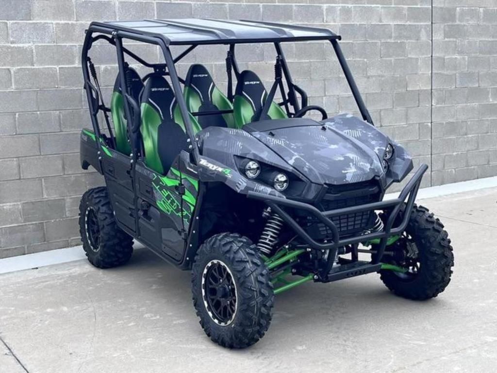 New Kawasaki Teryx4 S LE Cypher Camo Gray 2025 for sale in