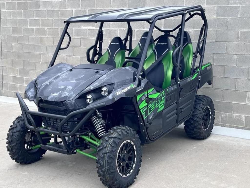 New Kawasaki Teryx4 S LE Cypher Camo Gray 2025 for sale in