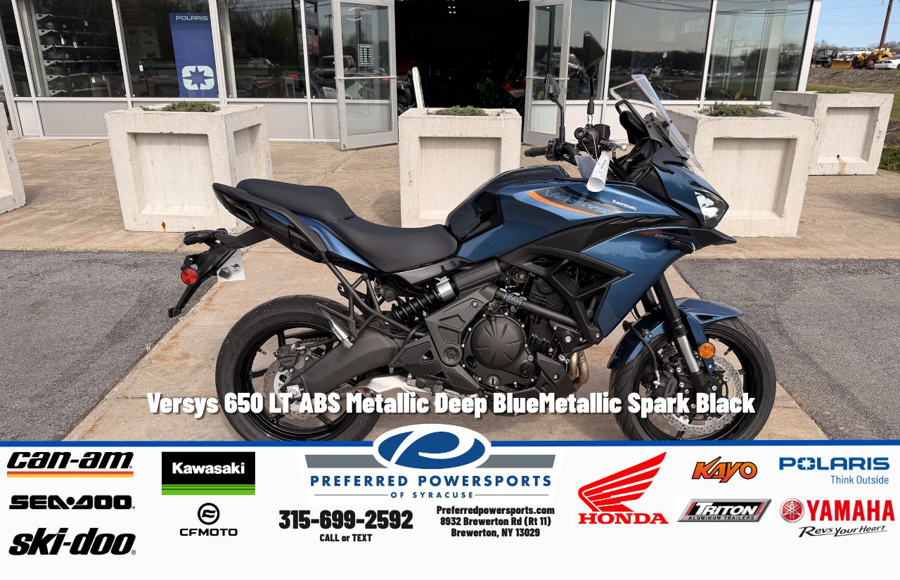 New Kawasaki Versys 650 LT ABS Metallic Deep BlueMetallic Spark